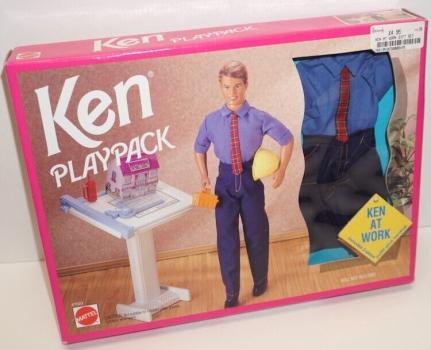 Mattel - Barbie - Ken Playpack - Ken at Work - Tenue